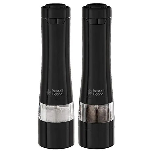 Stainless steel, salt and pepper, grinder, spice mill, RUSSELL HOBBS