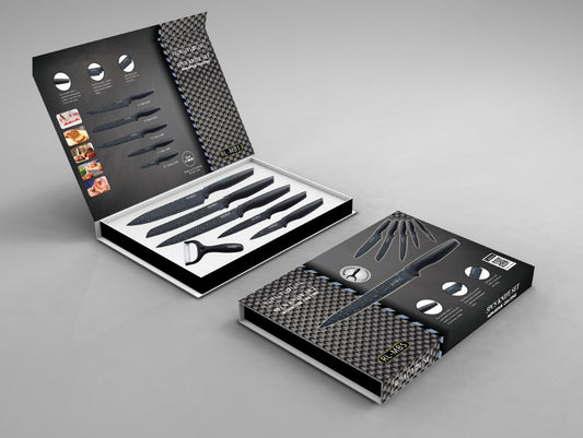 7pcs, knife set, Royalty Line, RL-MB5