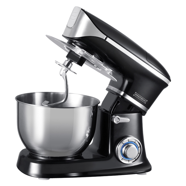 6.5 LT, kitchen mixer, 1900W, planetary motion, perfect mixing, Royalty Line, black