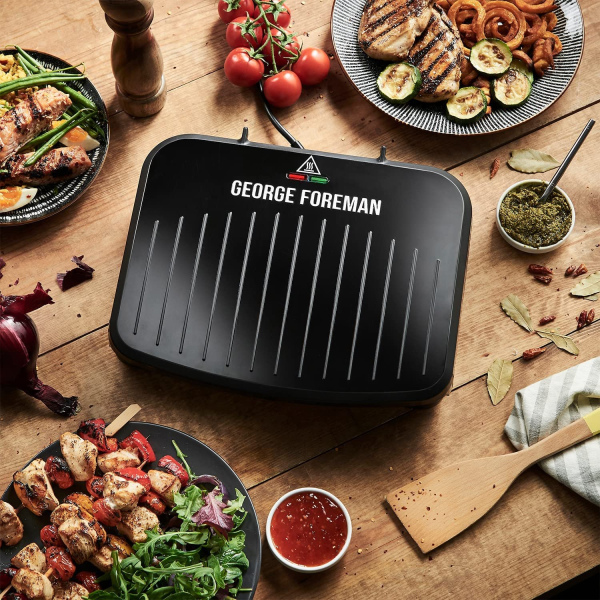 1630W, entertaining, electric grill, black, George Foreman 25810