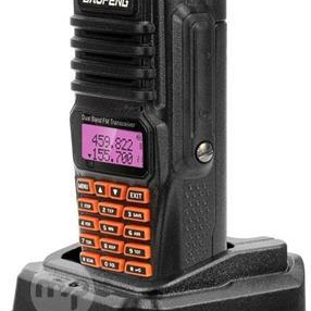 Baofeng Radio UV-9R PLUS 10W 2200mAh Battery, IP67 Portable transreceiver : Dust, Cold & Waterproof Radio with Hard Case