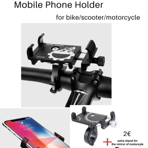 Mobile holder, scooter, bike, motorcycle