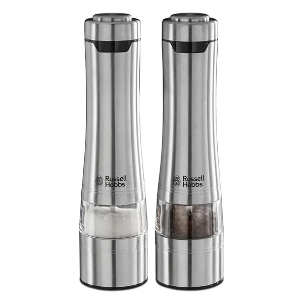 Stainless steel, salt and pepper, grinder, spice mill, RUSSELL HOBBS