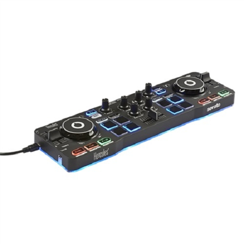 DJ starter kit, Hercules, DJ control, starlight controller, HDP DJ M40.2 headphones, Serato DJ lite