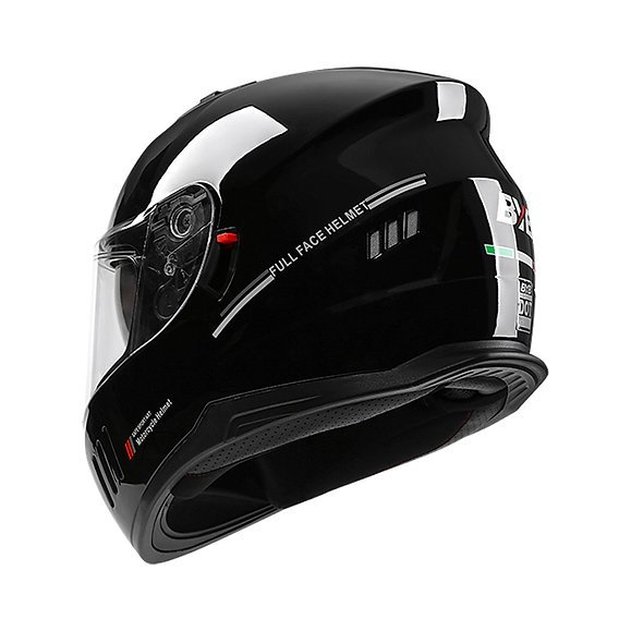 ABS, full face, helmet, HD PC double lens, BT slot, top ventilation, size 58-62 cm