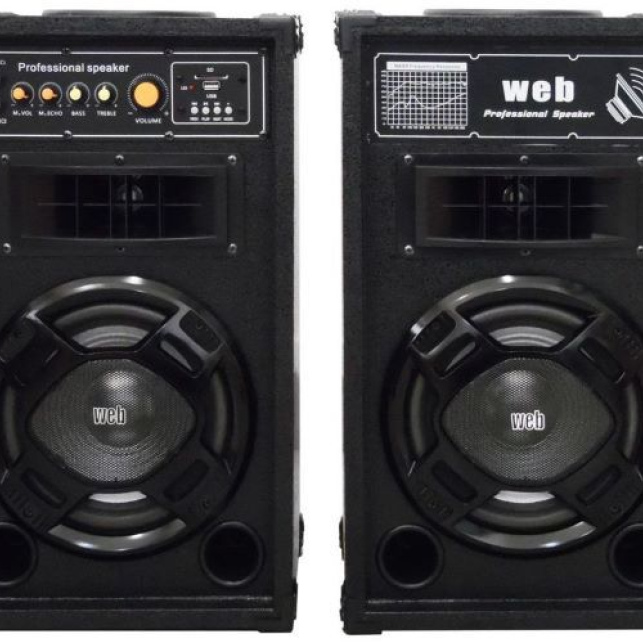 150W, pair acoustic speakers, bluetooth,USB, LY31-B