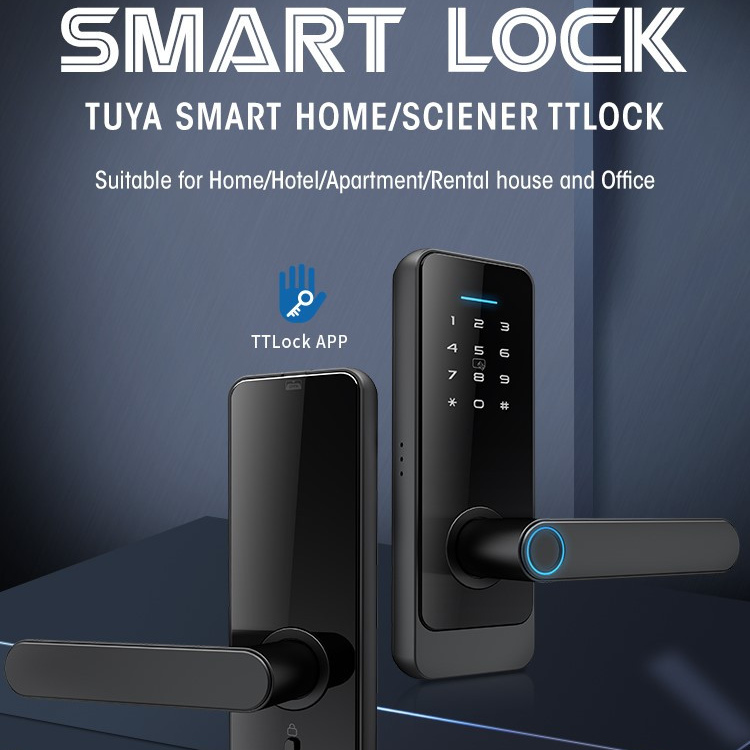 Smart, door lock, smartphone app, 5 ways unlock, Locstar C89