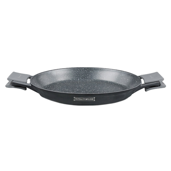 40 cm, paella pan, marble coated, die cast aluminium, removeable handle, Royalty Line