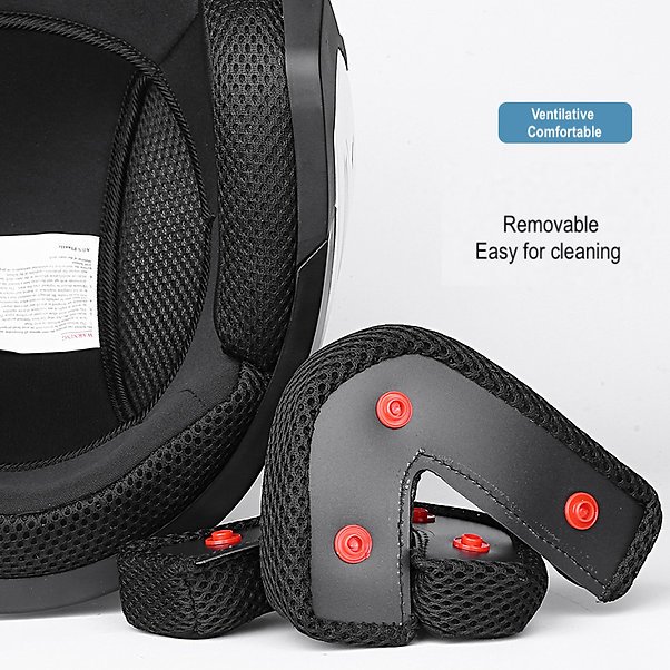 ABS, helmet, universal size, 4 seasons, double shield anti-glare
