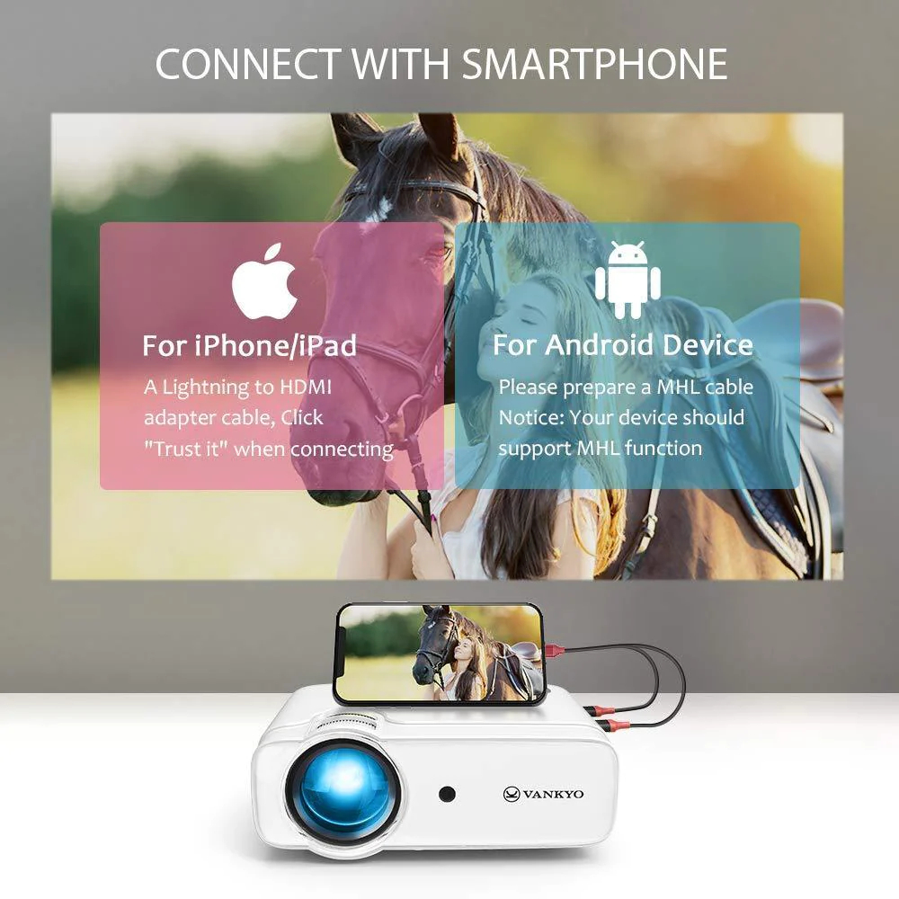 Native 480P, mini projector, movie, outdoor entertainment, VANKYO