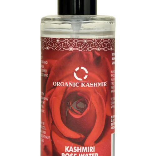 100 ML, damascena rosewater, hand-selected, fresh organic, rose petals, Organic Kashmir