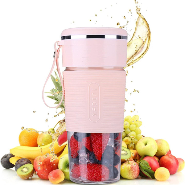 300ML, smoothie maker, rechargeable, fruit blender, USB, HM