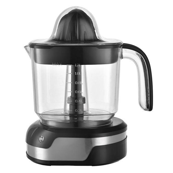 40W, citrus Juicer, 1200ml , SilverBlack, CROWN CCP-6525