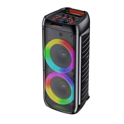 40W, 2x8", speaker, rechargeable portable, LED light, bluetooth TWS-SD-USB