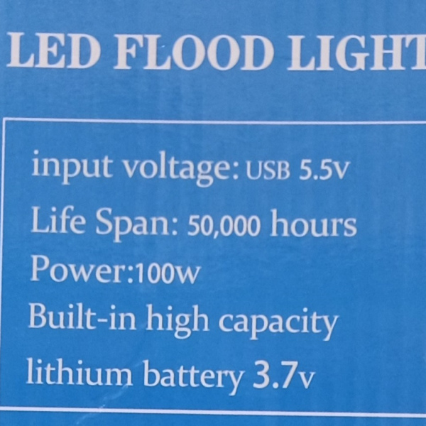 100W, Flood Light,portable Led light , dustproof, waterproof, IP66
