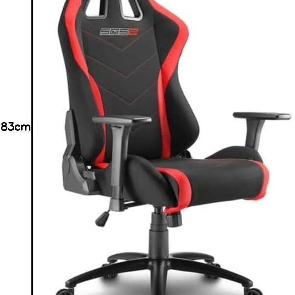 Black-Red, gaming chair, Sharkoon Skiller SGS2