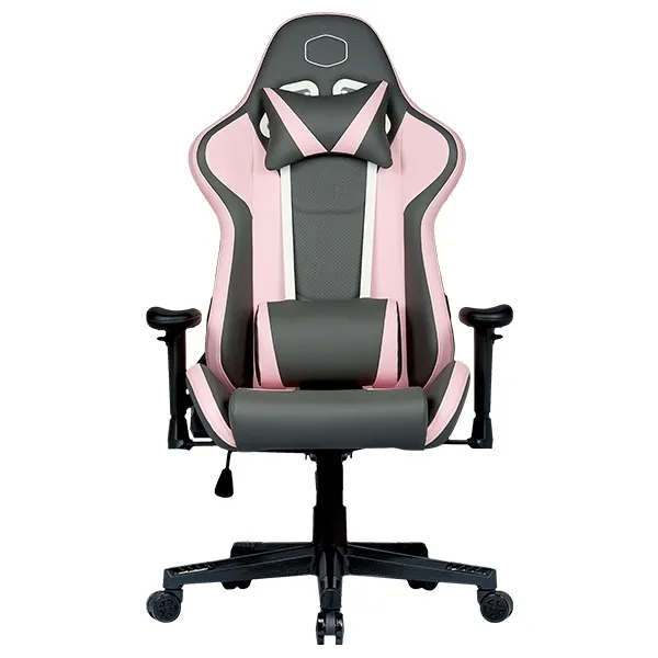Grey-Pink, gaming chair, Cooler Master, Caliber R1S