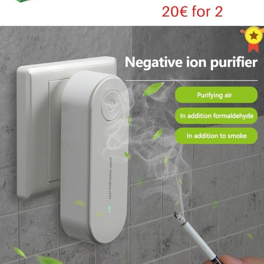 Smart, ionizer, air purifier, deodorizer