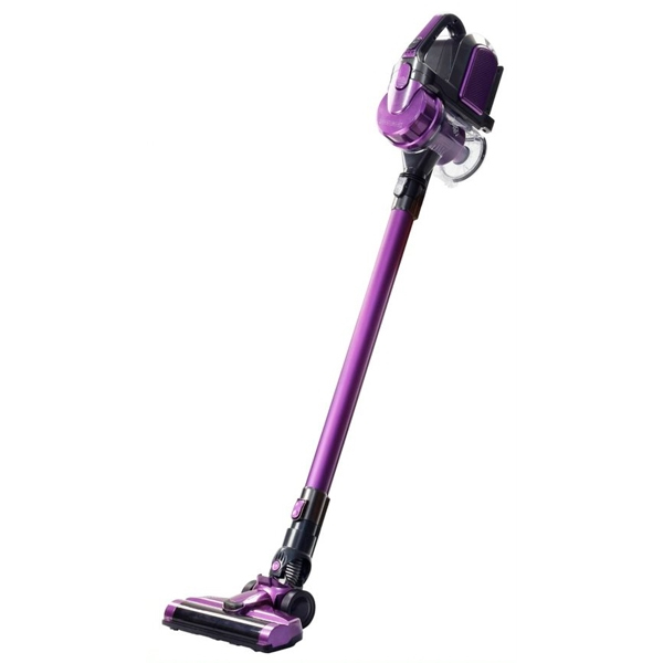 Cordless, vacuum cleaner, bagless, charging station, hepa filter, ROYALTY LINE HVC150.55R,  purple 