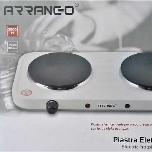 2000W, double, electric plate, electric cooker, Arrango