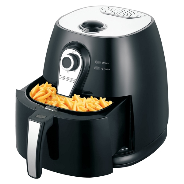 3LT, air fryer, convection oven, 1400W, non-stick, coating basket, Royalty Line