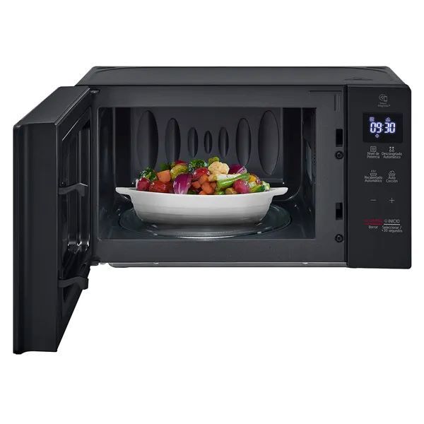 20Ltr, microwave oven, 700W, digital-control, LED display, black, LG MS2032GAS