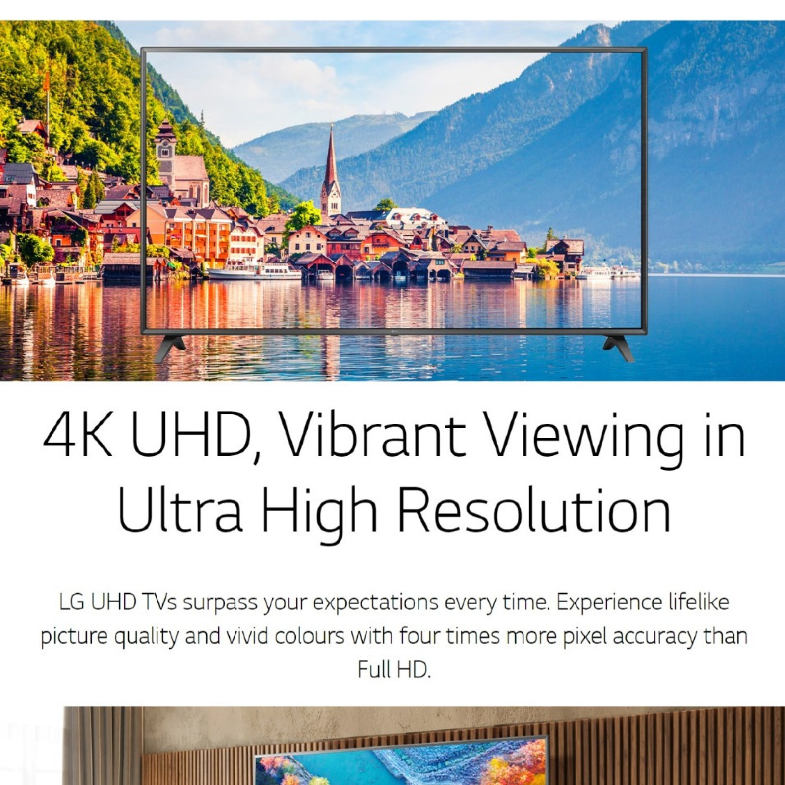 43” LED TV, 4K, ultra HD, webOS smart Wifi, bluetooth, 2023 Model, LG 43UR781C0LK