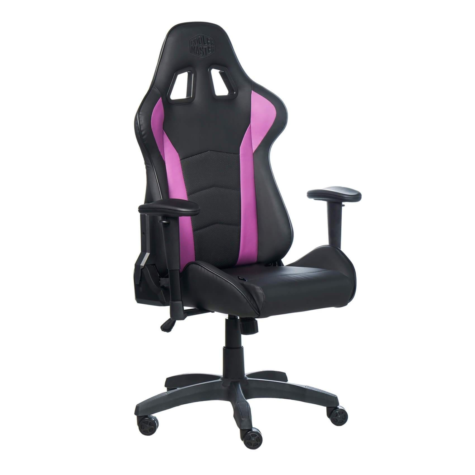 Black-Purple, gaming chair, Cooler Master, Caliber R1