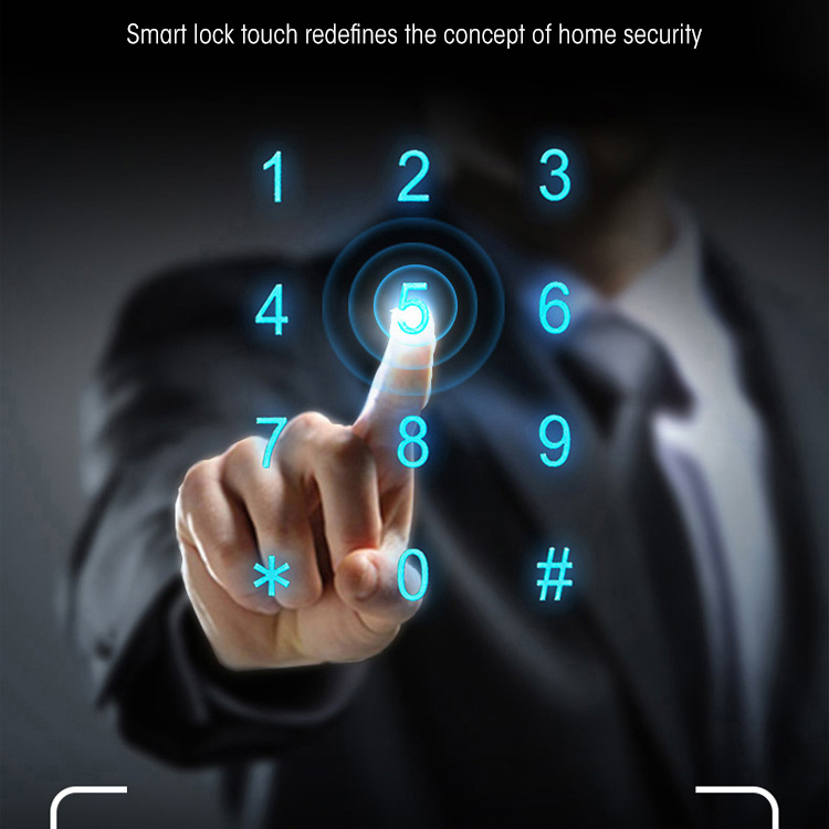 Smart, door lock, smartphone app, 5 ways unlock, Locstar C89