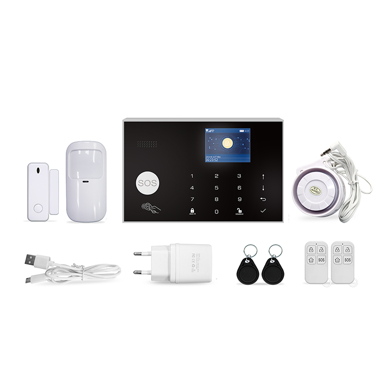WIFI, smart, home security, alarm system, protective shell, APP Alert, Antela