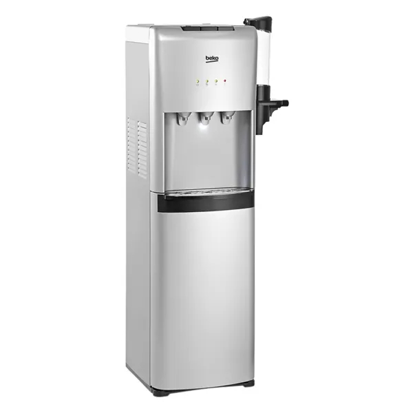 Free standing, water dispenser, compressor, cooling, heating, black-silver, BEKO BSS-4600TT