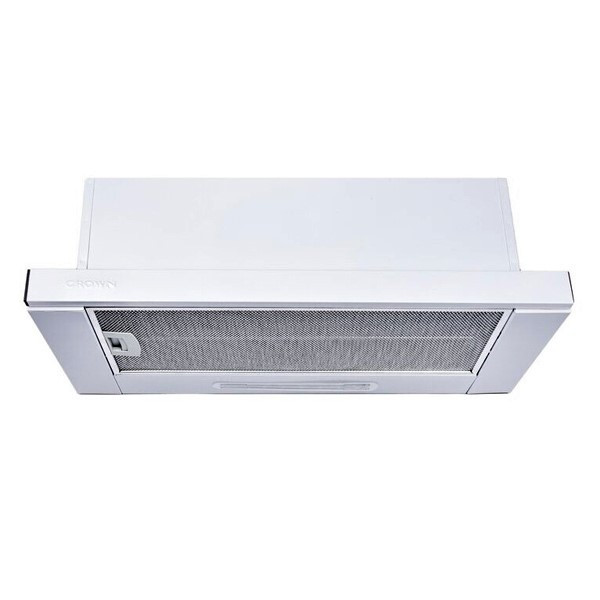 98W, built-in, kitchen hood, white, H18xW60xD31 cm, CROWN 6001-WH