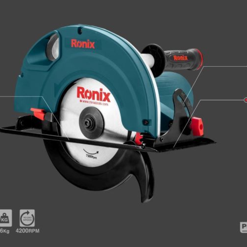 2000W-235mm-4200 RPM, electric circular saw, RONIX 4320