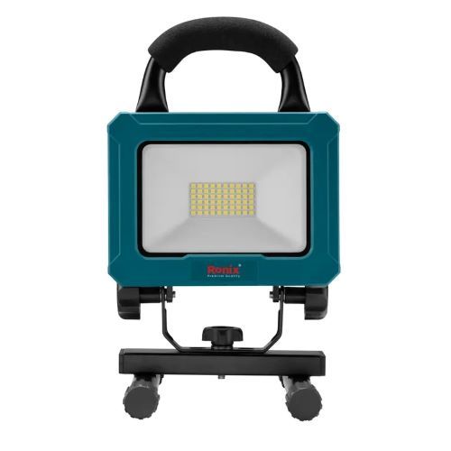 2000lm-30W-20v, cordless flood light, can light up to 1200 meters, RONIX 8607