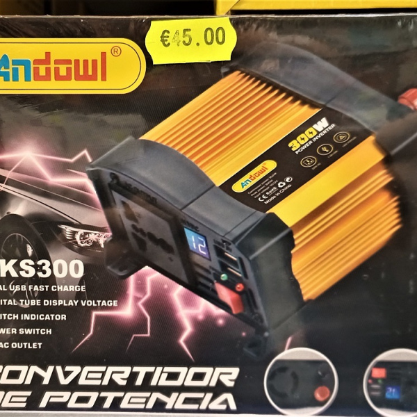 Different models, power inverter, car battery inverter, price starting from 39€