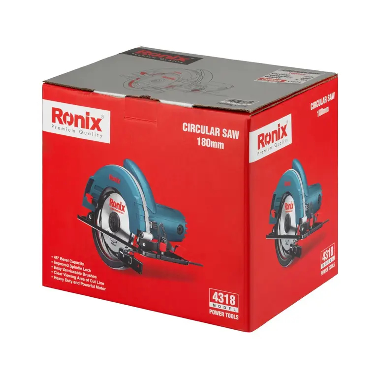 1350W-180mm-6000 RPM, electric, circular saw, RONIX 4318