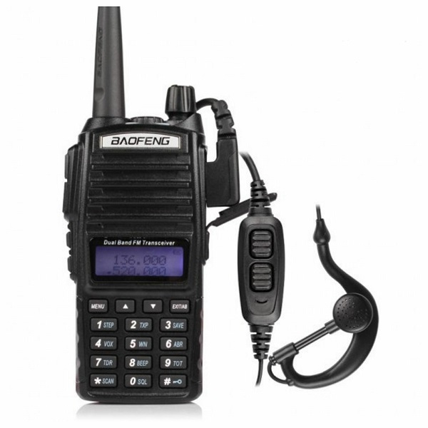 Baofeng Radio UV-82 Two Way Radio UHF VHF Dual-Band Walkie Talkie Ham Transceiver