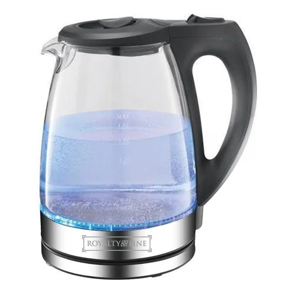 1.7LT, electric kettle, glass jug, blue led backlite, auto shut-off, ROYALTY LINE, GWK2200