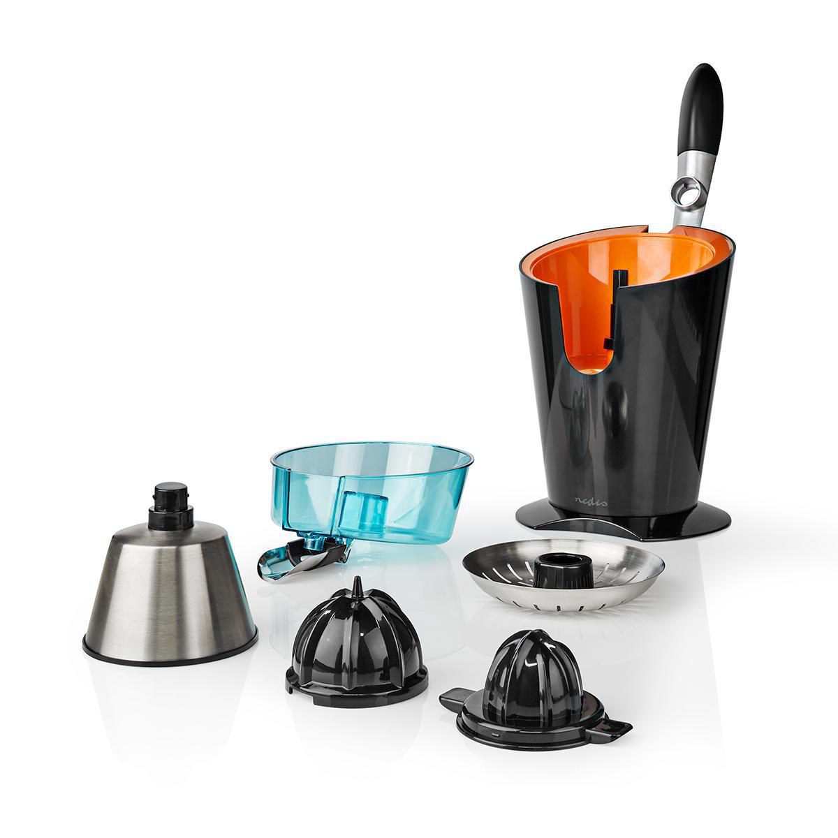 160w, electric citrus press, electric juicer, powerful motor, machine washable parts, Nedis
