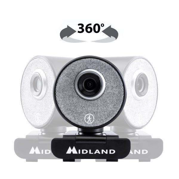 Full HD 1080p, webcam, double microphone, live tracking system MIDLAND FOLLOW-U FHD