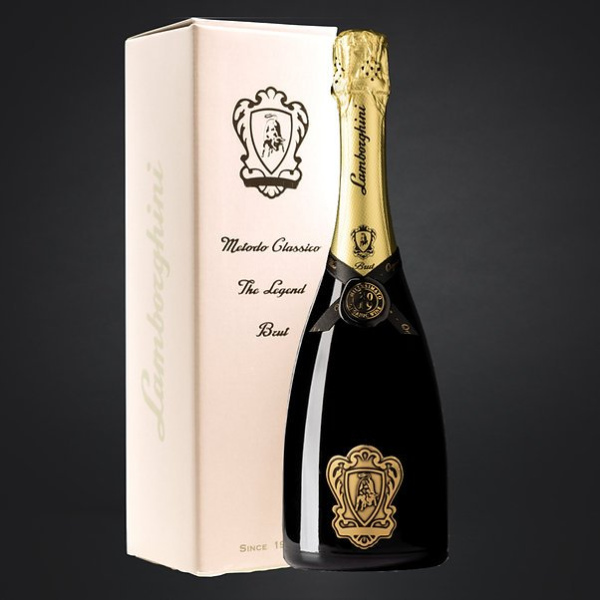 THE LEGEND, Brut, Metodo Classico, Lamborghini Wines