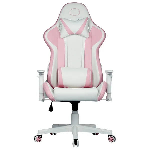 White-Pink, gaming chair, Cooler Master, Caliber R1S