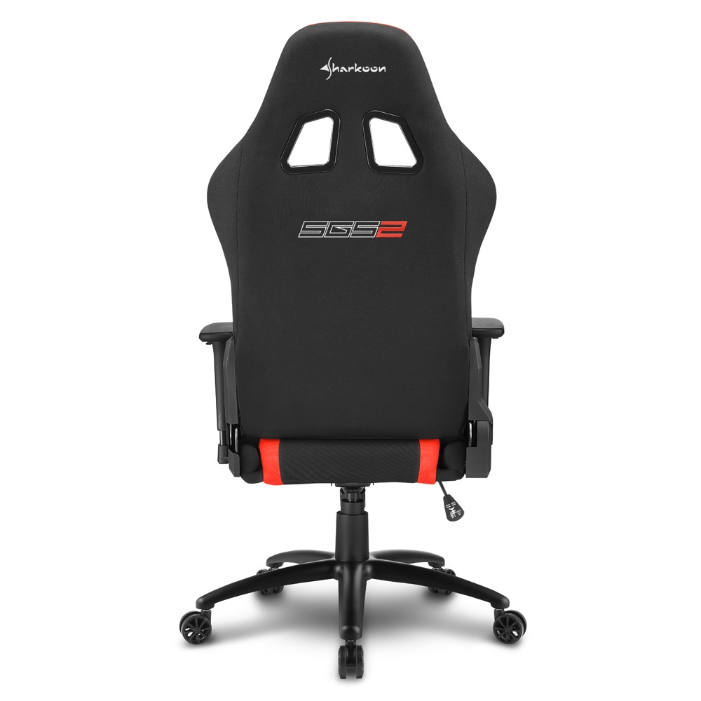 Black-Red, gaming chair, Sharkoon Skiller SGS2