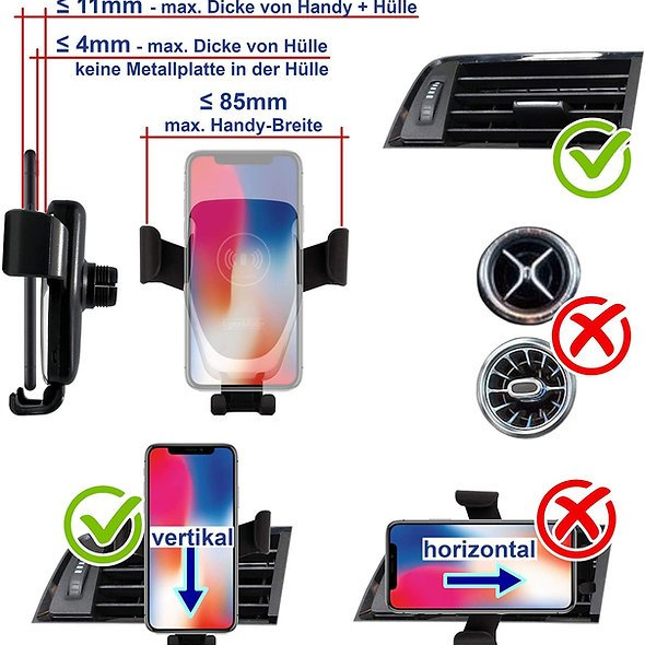 Wireless charger, mobile holder