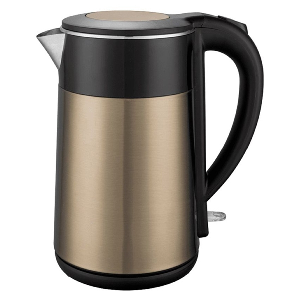 2000W, jug kettle, 1.8Ltr, LED indicator, brushed gold , FINLUX