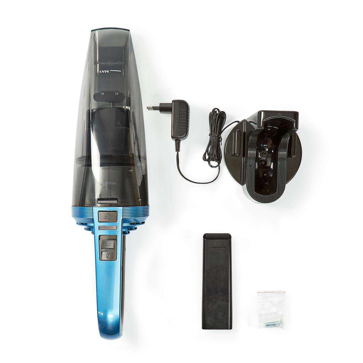 75W, handheld vacuum cleaner, portable, rechargeable, wet dry vacuum, two settings, Nedis