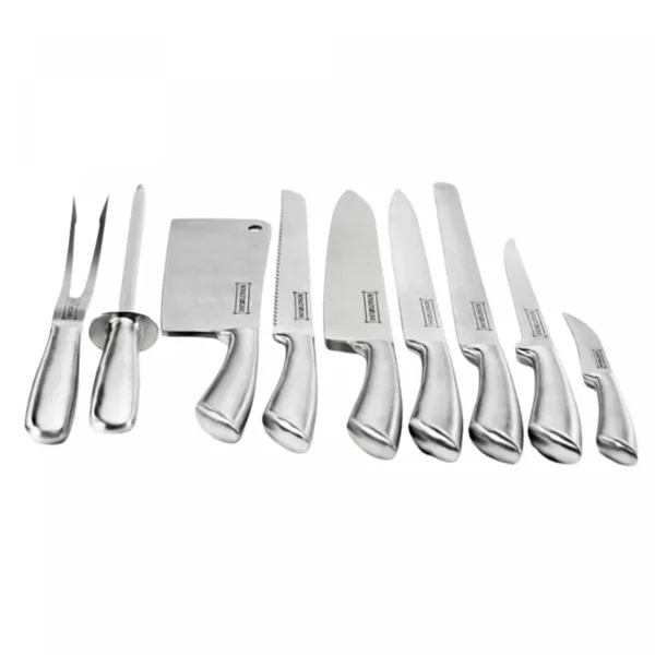 10PCS, knives, stainless steel, knife set, carrying case, Royalty Line
