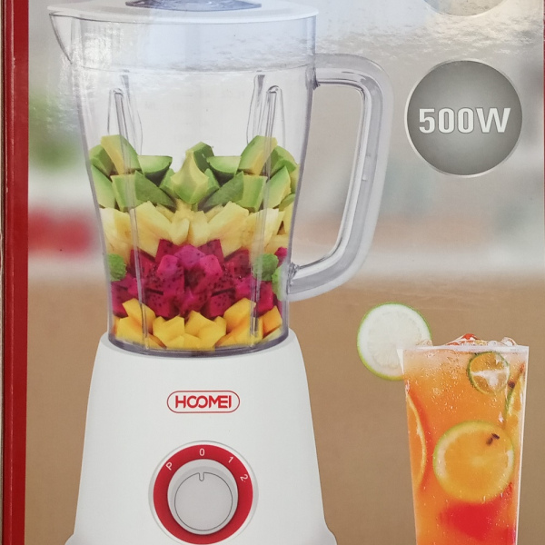 Fruit Blender Hoomei 500w 1.5 Lt 2 colors available