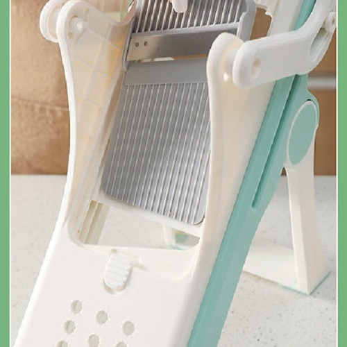 Adjustable, safe, vegetable slicer, adjustable thickness, food chopper