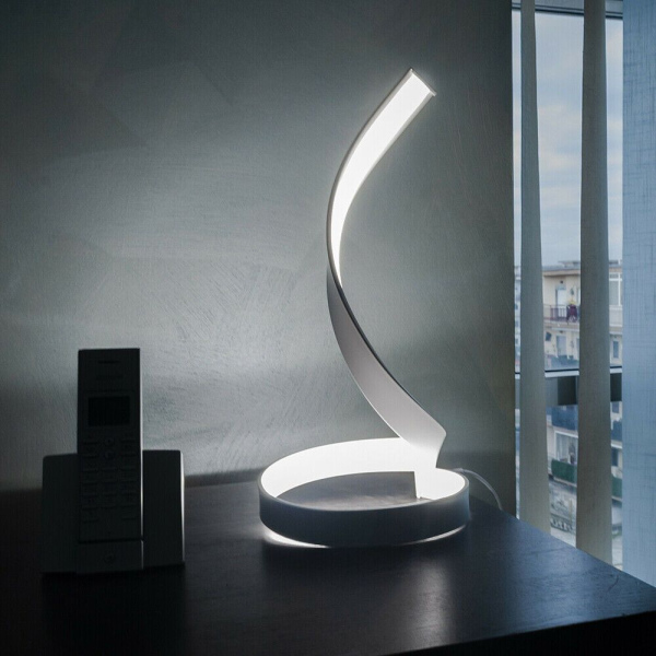 12W, desk lamp, LED, table light, spiral, 6500K, UNIVERSO